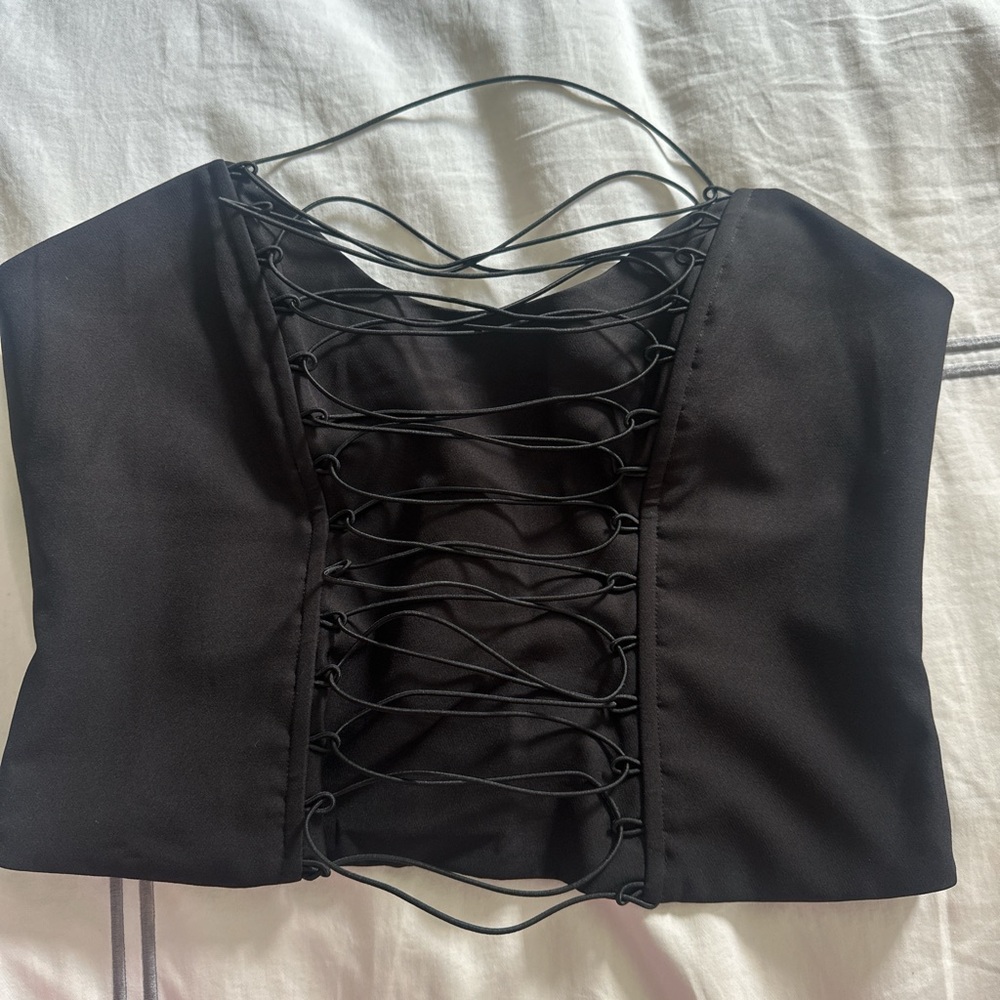 White Fox Corset